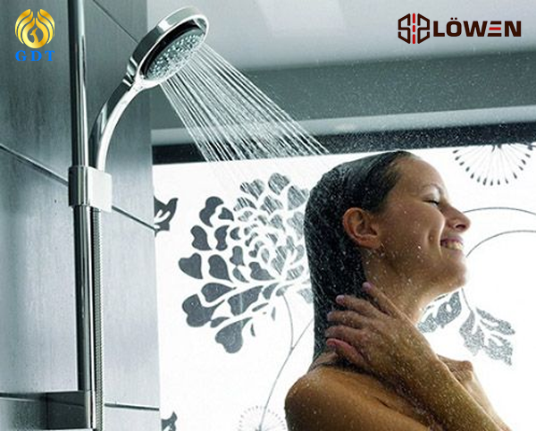 Bát sen chế độ phun mưa, tiết kiệm nước thoải mái khi sử dụng